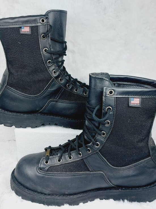 Danner Men\'s Black Acadia Steel Toe Leather Gore-Tex WP Ankle Work Boots Sz 10.5 main image 9